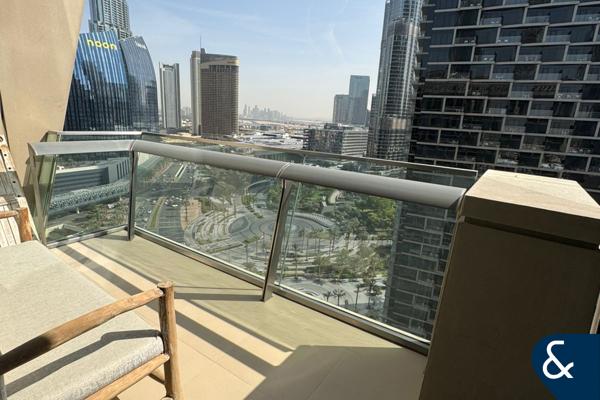 Partial Burj View | Furnished | High Ceilings